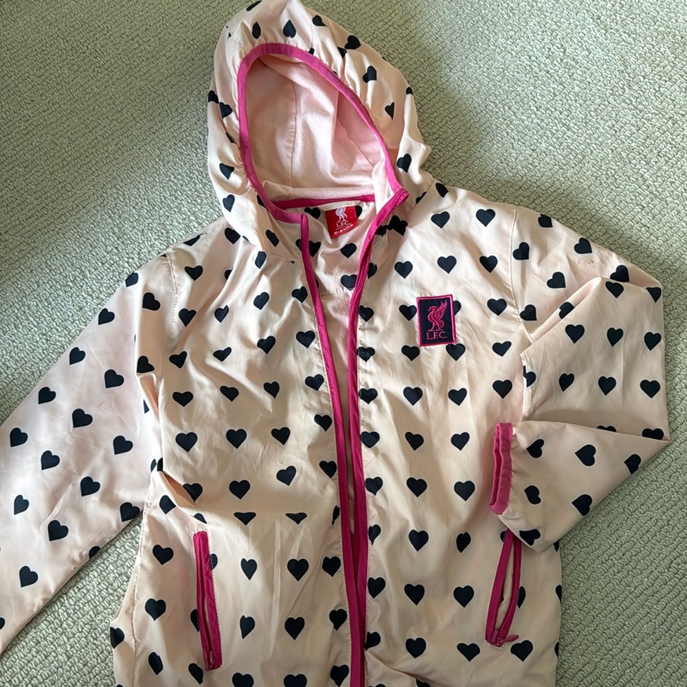 Liverpool girls rain jacket. Excellent condition